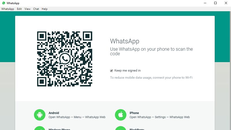 how to use whatsApp on pc