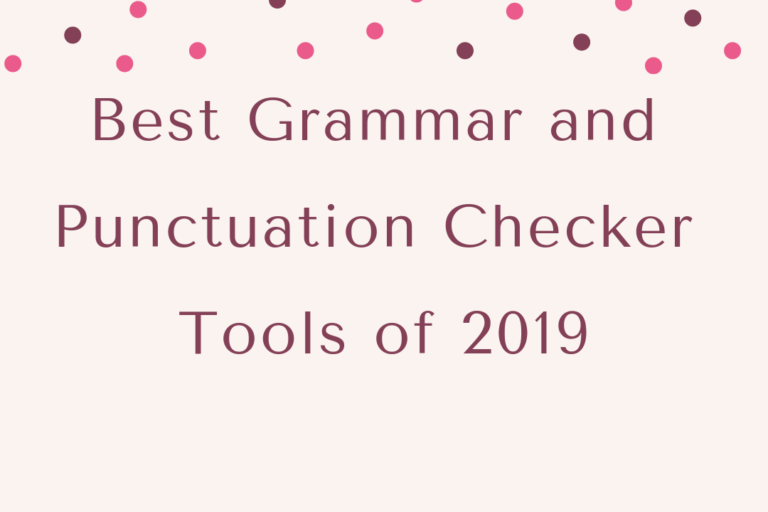 Best Grammar and Punctuation Checker Tools of 2019