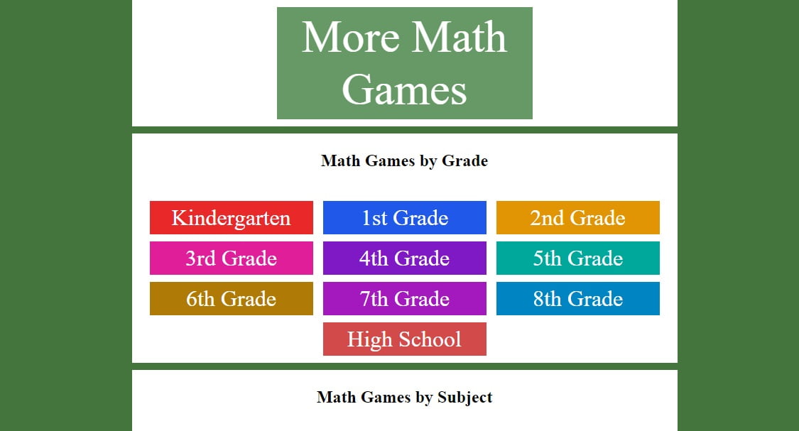 Math Games