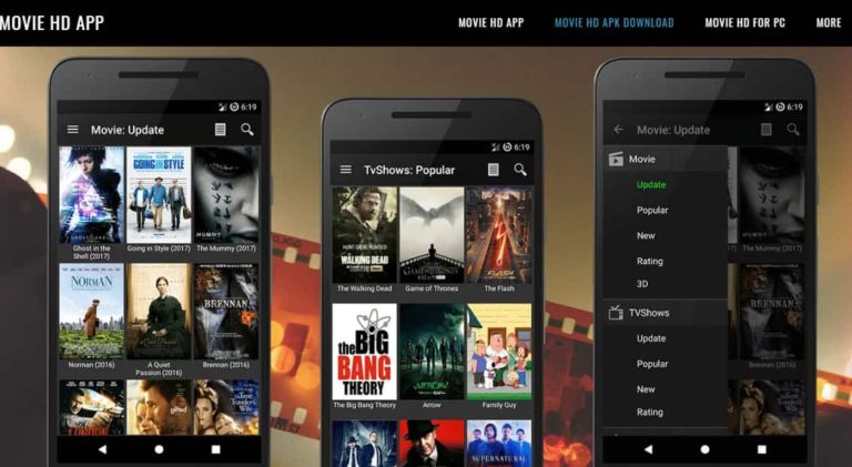 Movie Hd Apk Download Free the Latest Version for Android