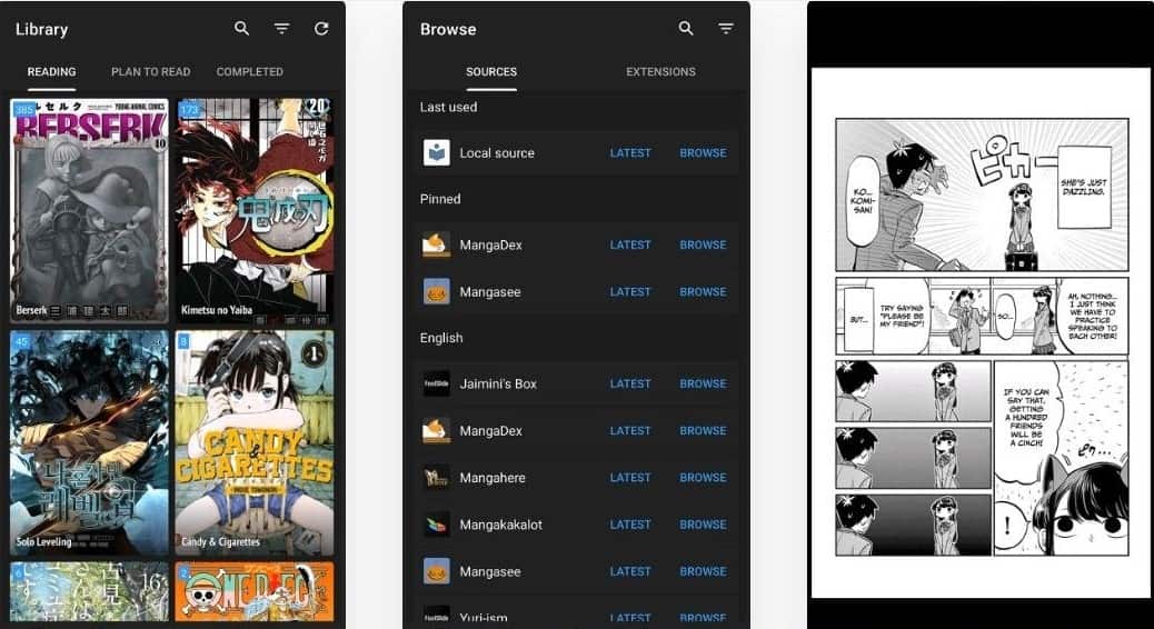 manga reader app android