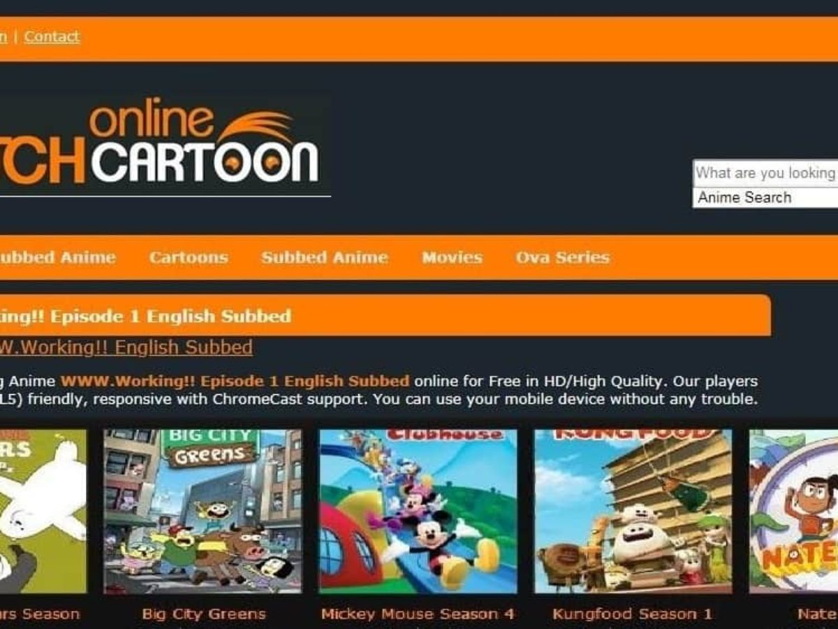 Watch cartoon app cheap android