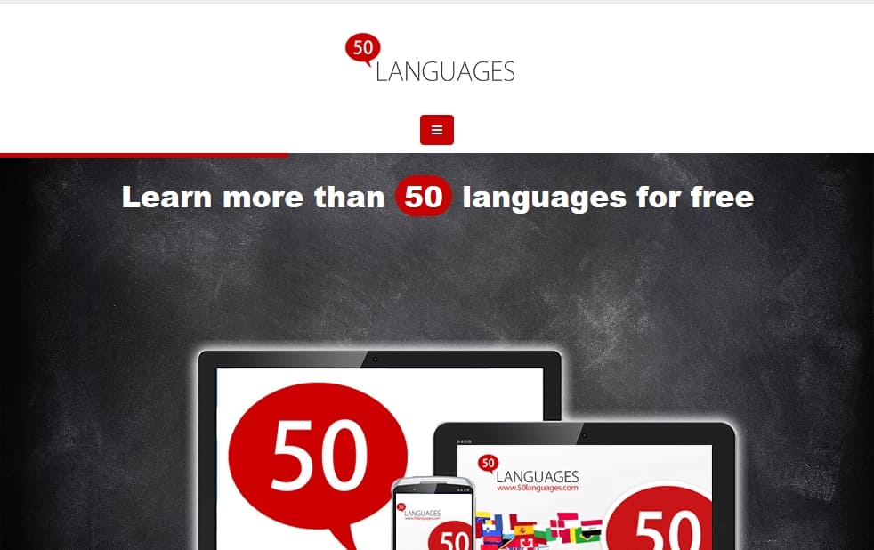 50languages is another application from Best Language Learning App