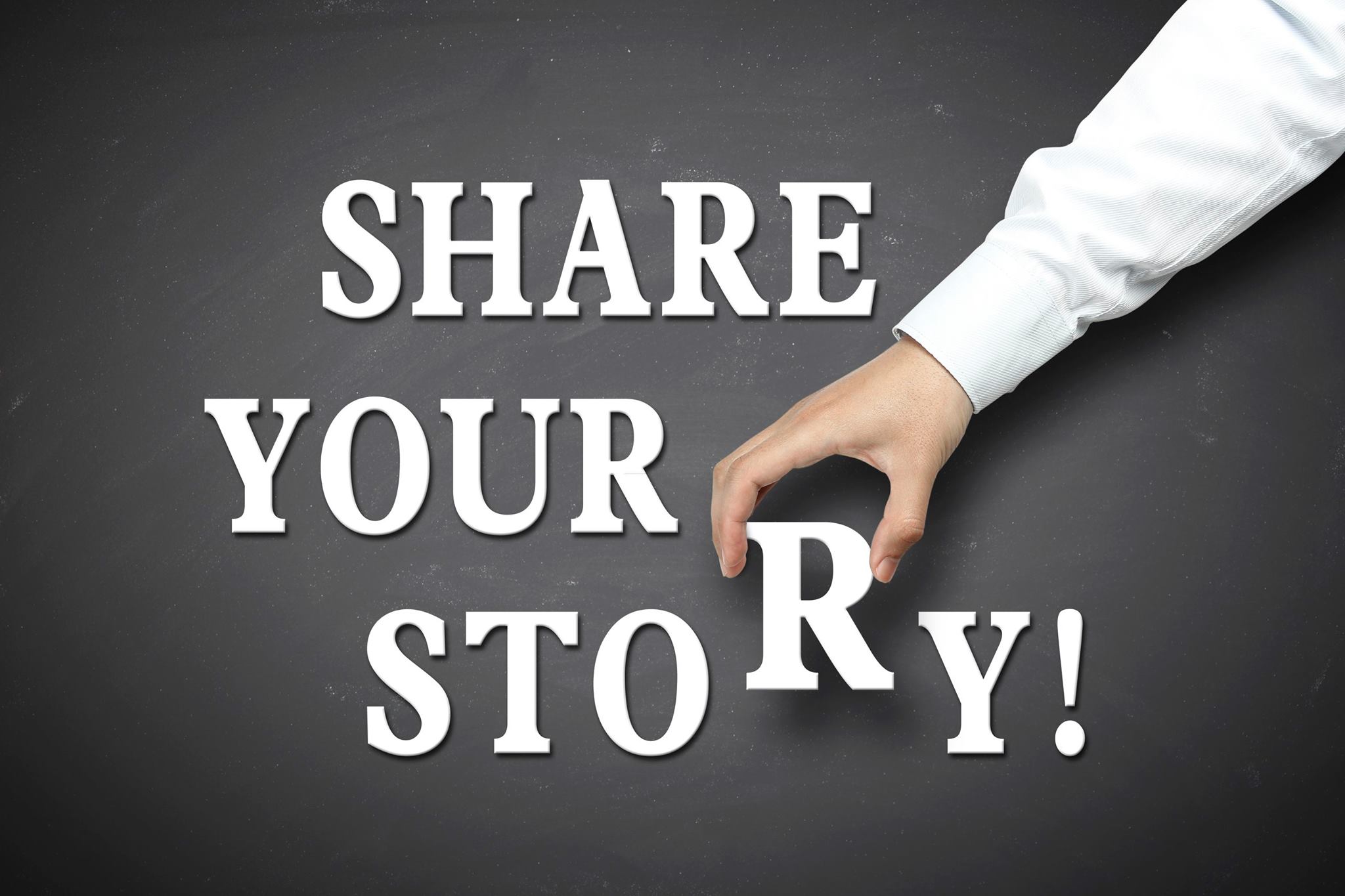 Remember to share your story