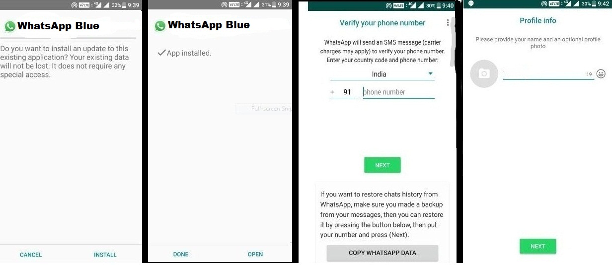 How To Download Blue WhatsApp For Android