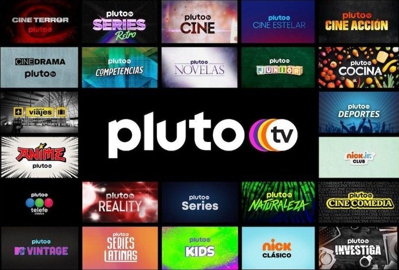 Pluto TV contains thousands of movies and TV shows