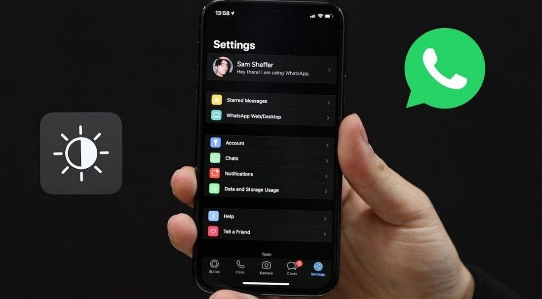 How To Enable And Use WhatsApp Black Dark Mode For iOS