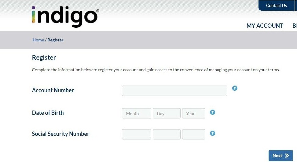 How To Sign Up For Indigo Credit Card