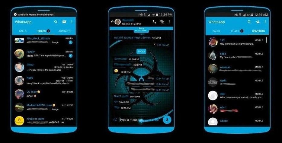 New Features And Additions Of Blue WhatsApp APK