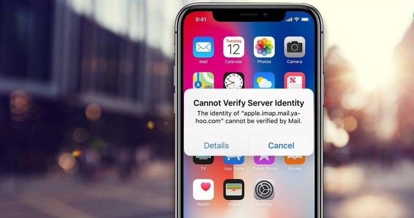How to Fix “Cannot Verify Server Identity” And SSL Error for iOS