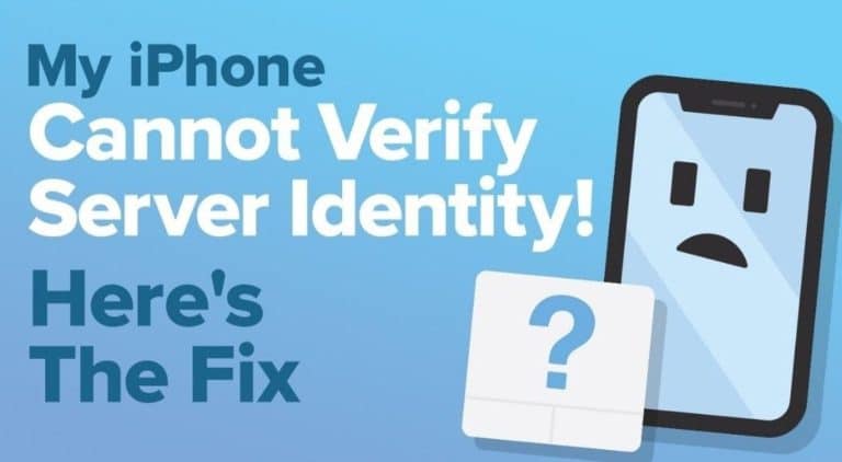 Cannot Verify Server Identity Best Way to Fix This Error 2021