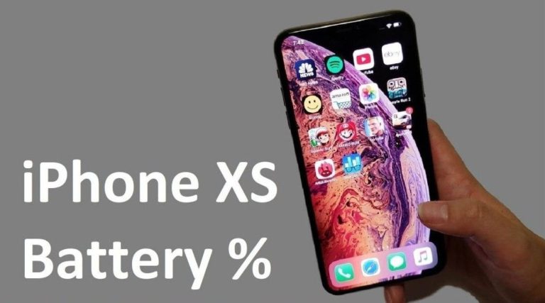 How to Show Battery Percentage on iPhone XR & XS & X and iPhone 11