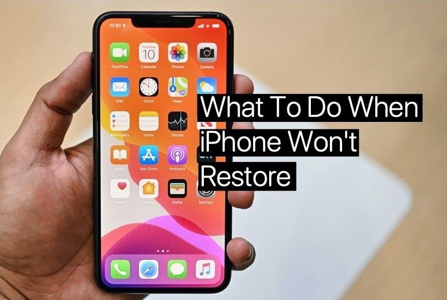 Best 5 Way to Fix My iPhone Won't Restore or Update