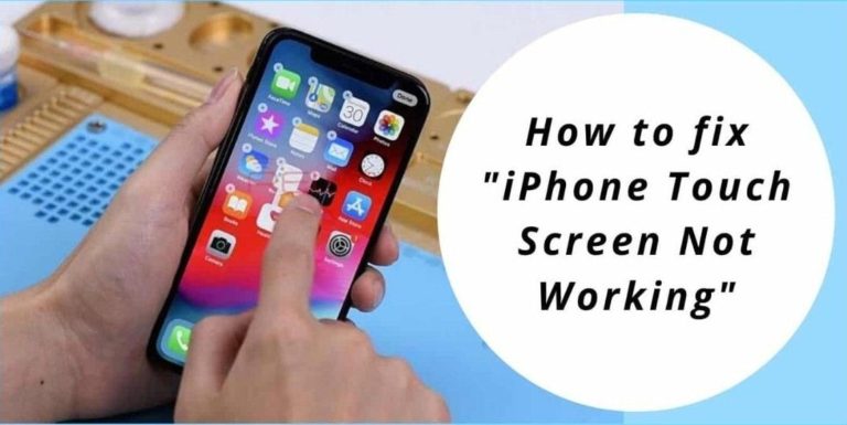 How to Fix My iPhone Touch Screen Not Working for iOS & iPad