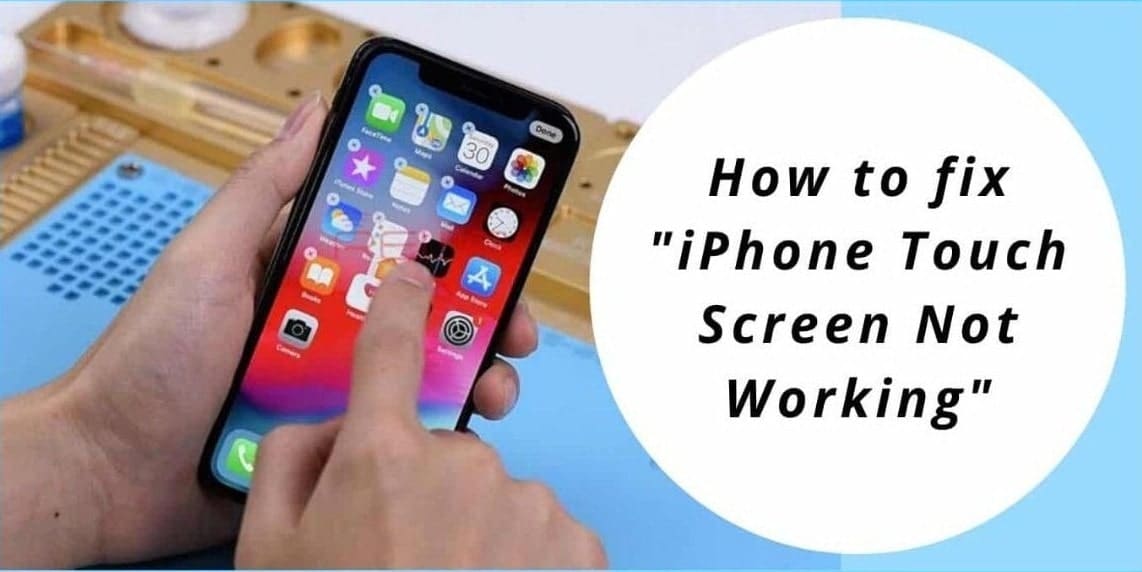 iphone 10 screen touch not working