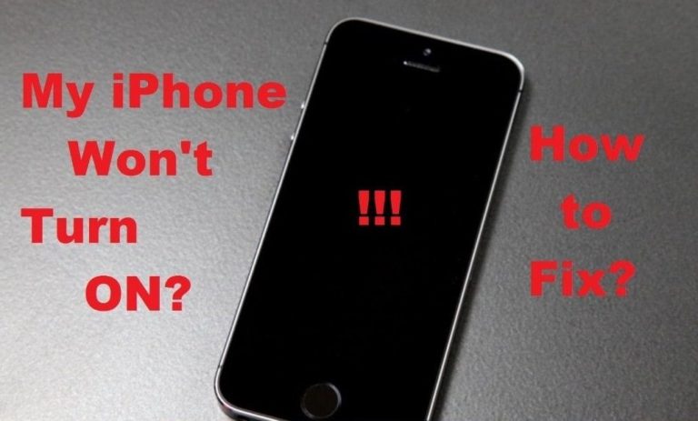 What Should I Do When My iPhone Won't Turn On (100% Best Solution)