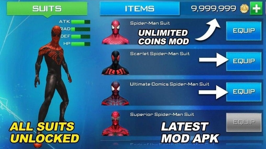 Guide Amazing Spider-Man 2 APK + Mod for Android.