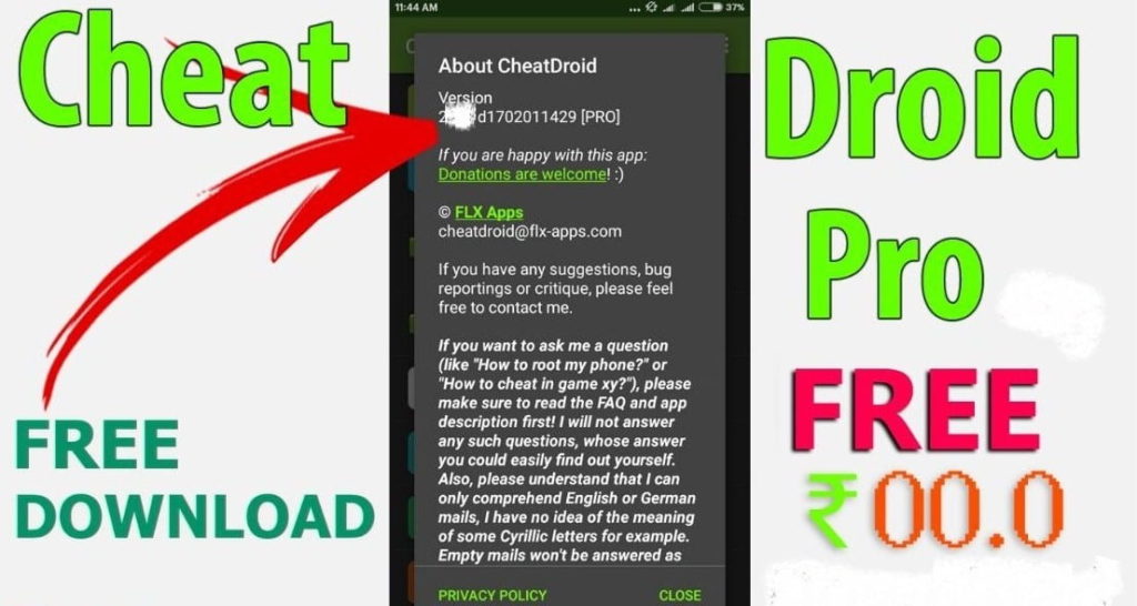 cheat droid pro free download apk