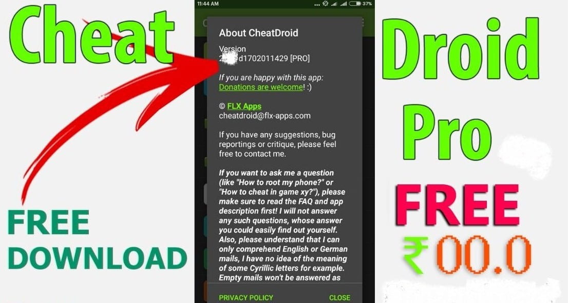 Cheat Droid Pro MOD APK No Root Download Free the Latest Version 2021