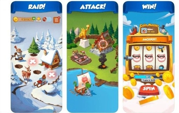 Feautres Of Coin Master MOD APK