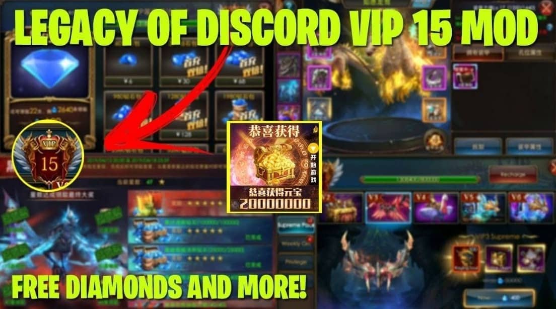 Download Legacy Of Discord MOD APK 2021 Unlimited Everything Latest Version