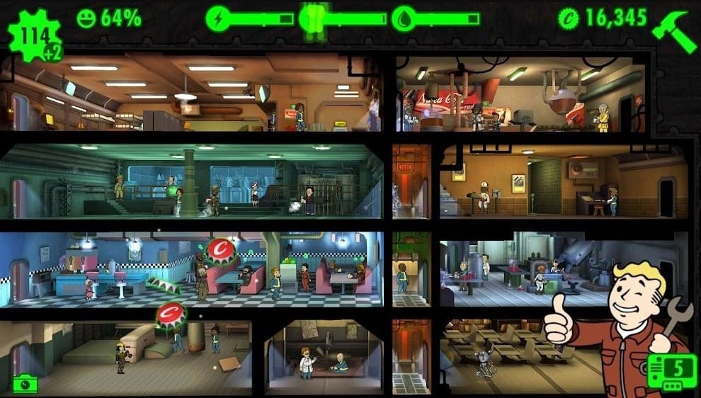 Download Fallout Shelter MOD APK Unlimited Everything / Unlimited Lanch Boxes Latest Version 2021