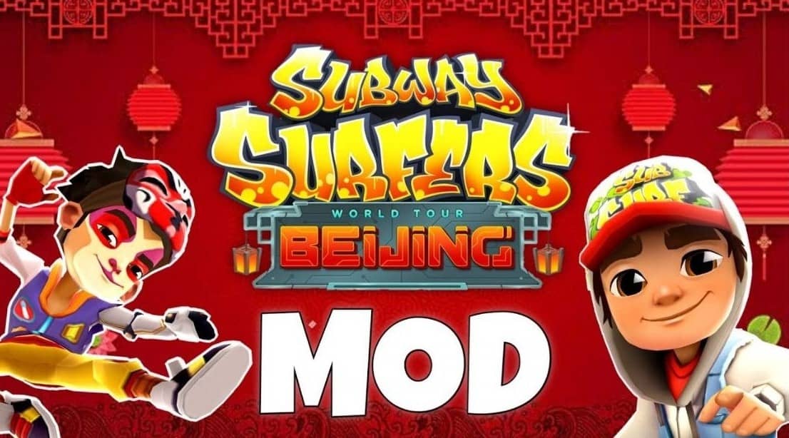 Subway Surfers mod Hacker pulo infinito, Unlimited money and Keys 