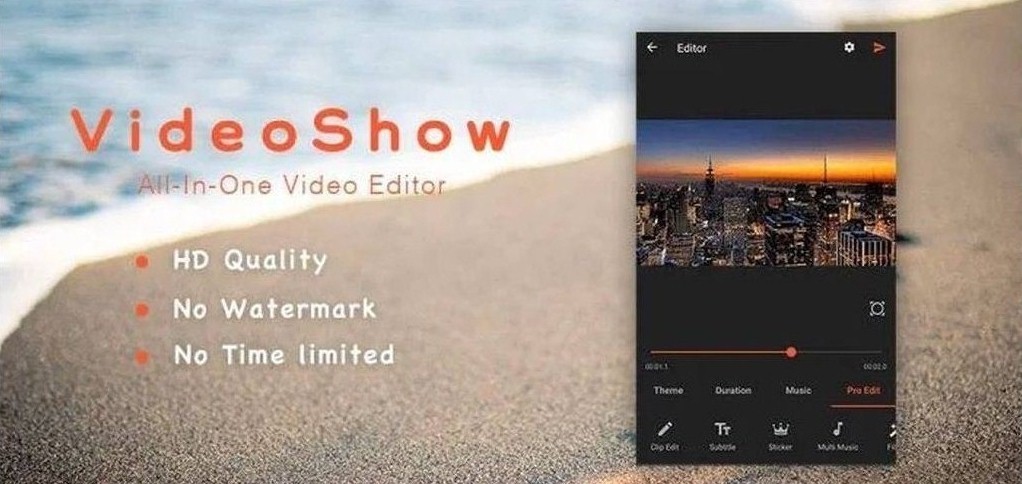 Download VideoShow Pro APK No Watermark (MOD + Full Unlocked) Latest Version 2022