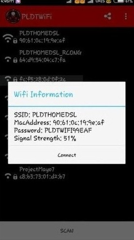 PLDT WiFi Hacker APK MOD Feauters