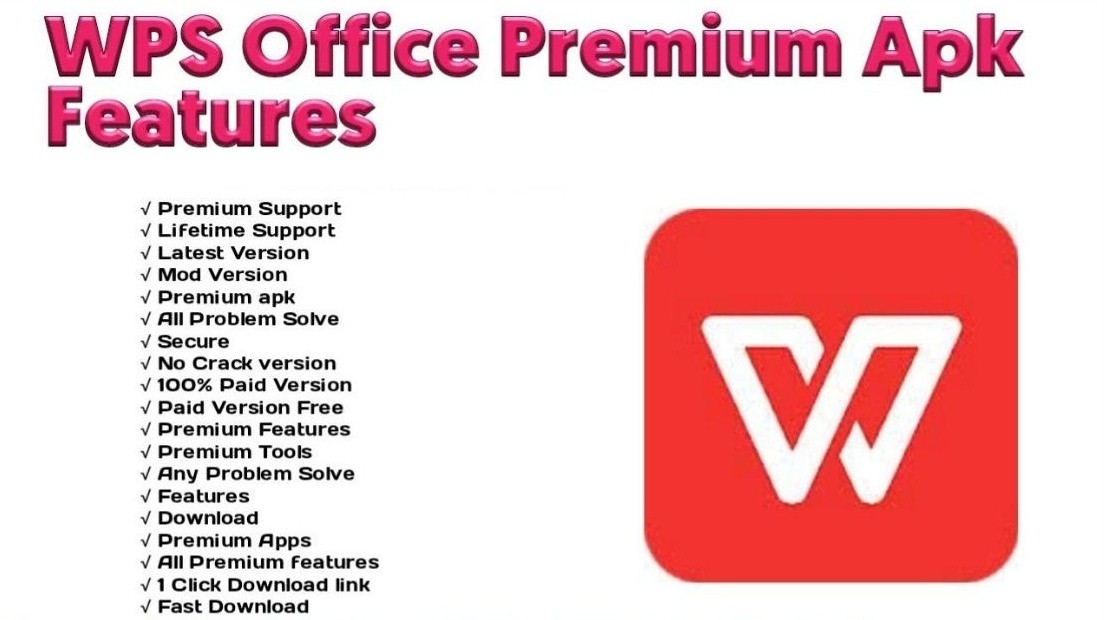 WPS Office Premium APK MOD Features