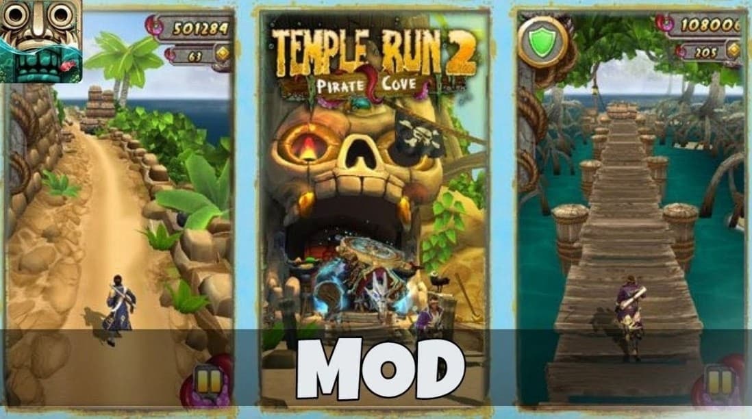Temple Run 2 MOD APK Unlimited Coins and Diamonds Download Latest Version 2022