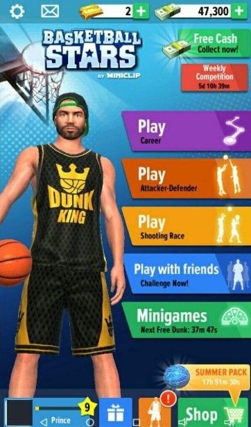 Basketball Stars MOD APK Features