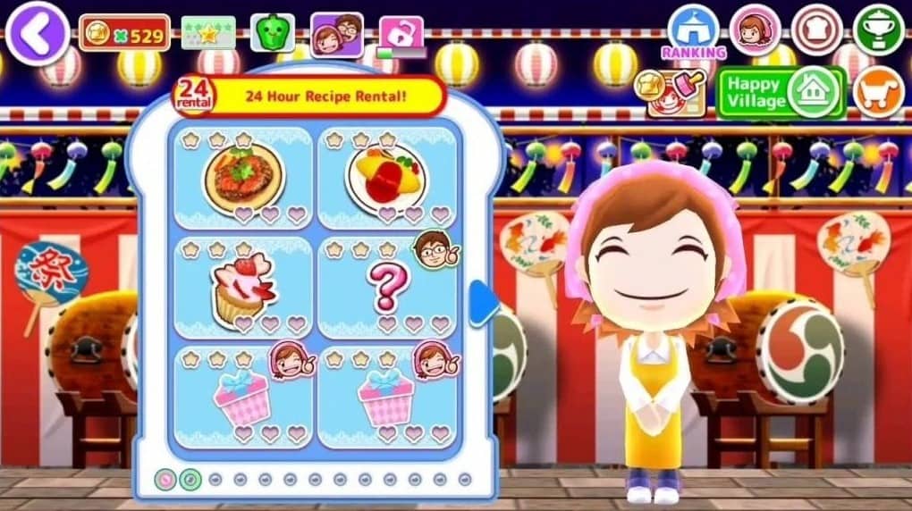 Cooking Mama MOD APK Feauters