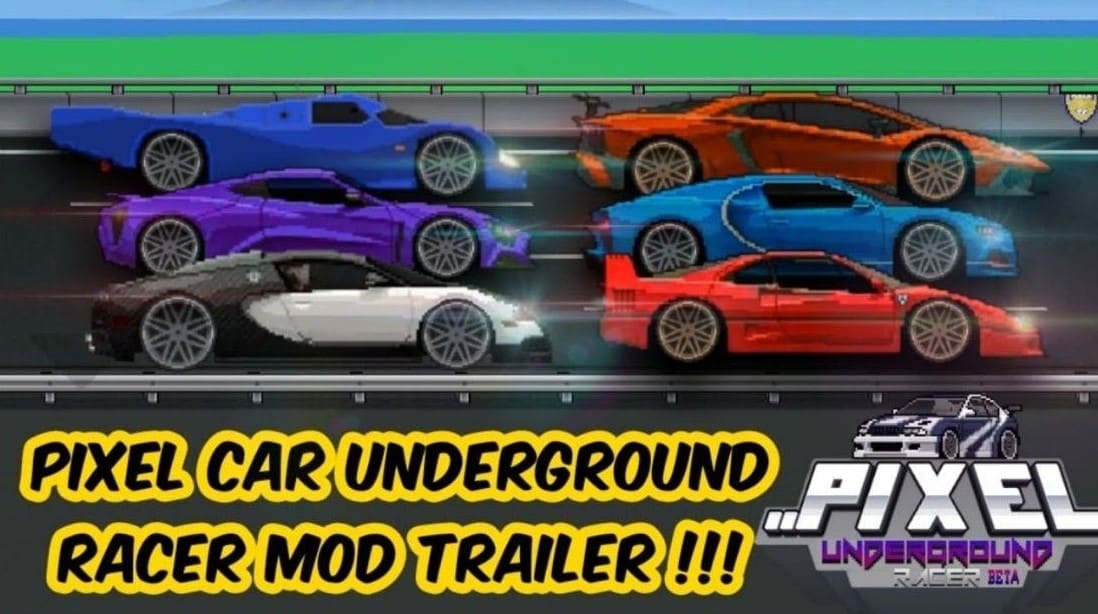 Download Pixel Car Racer MOD APK (Unlimited Money, Diamonds, MOD Menu) Latest Version 2022