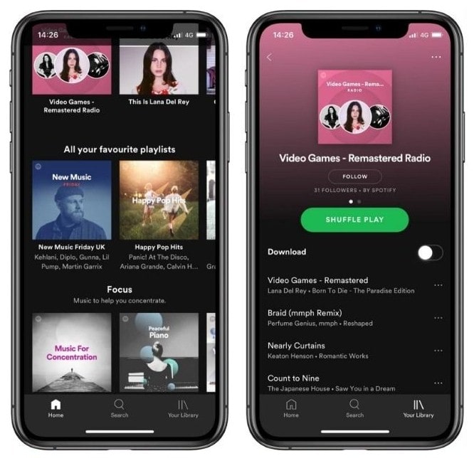 Spotify Premium APK MOD Features