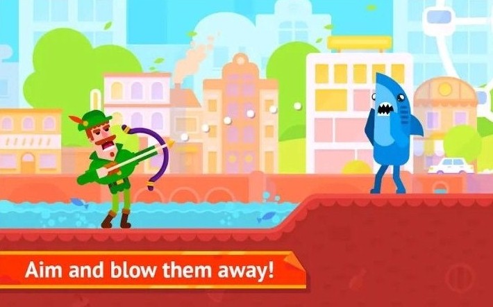 Bowmaster MOD APK (Unlocked All Characters, Free Pruchaes, No Ads) Latest Version 2022