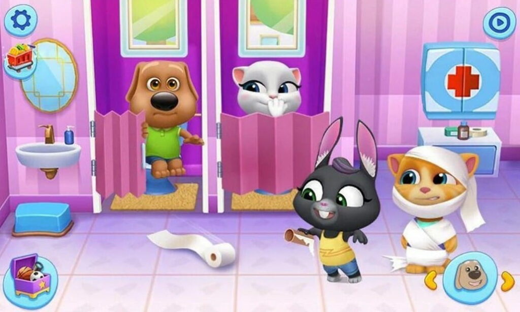 My Talking Tom Friends MOD APK (Unlimited Money) for Android, iOS