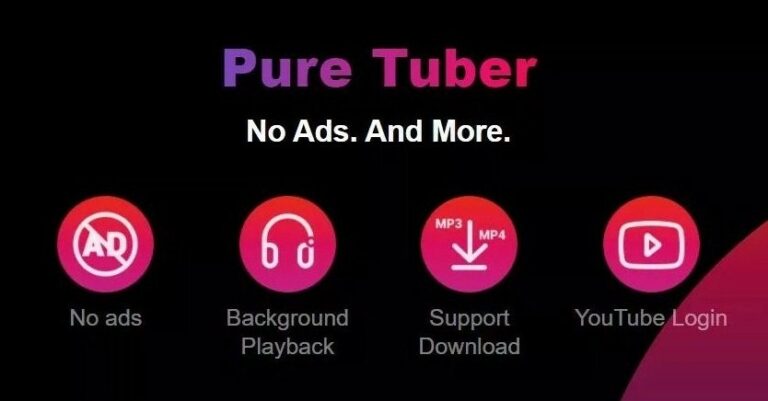 Pure Tuber MOD APK (VIP Unlocked, No Ads) Download for Android, iOS