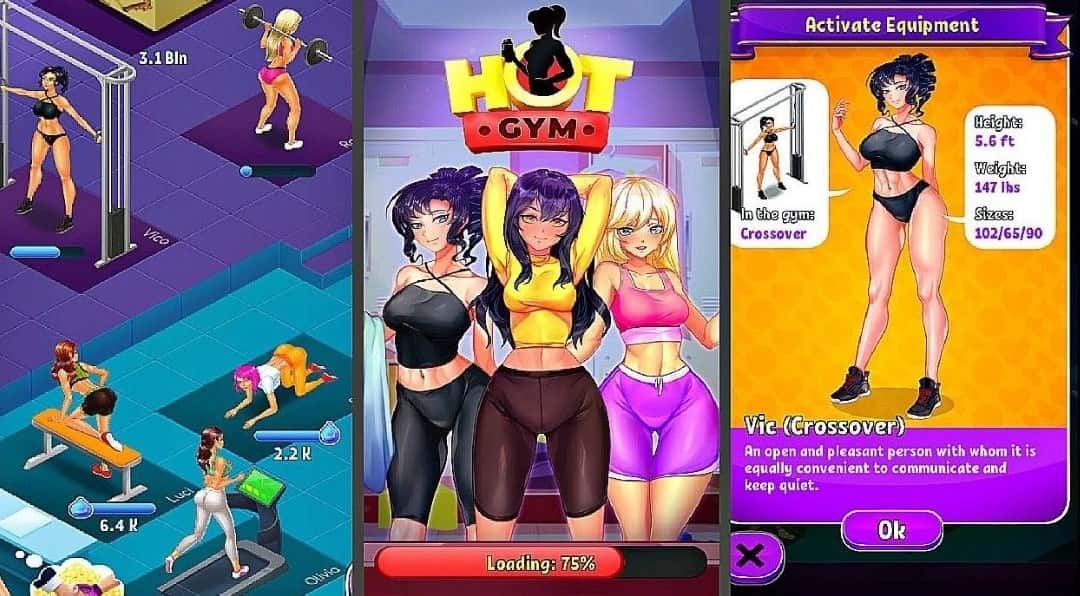 Hot Gym MOD APK Feauters