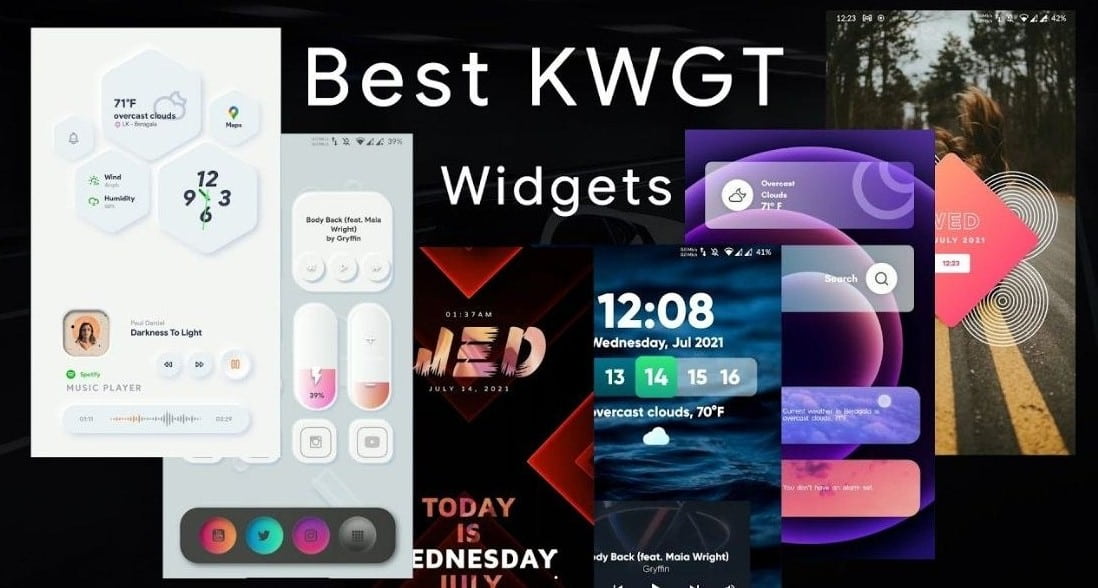 Download KWGT Kustom MOD APK (Key, Pro Unlocked) Latest Version 2022