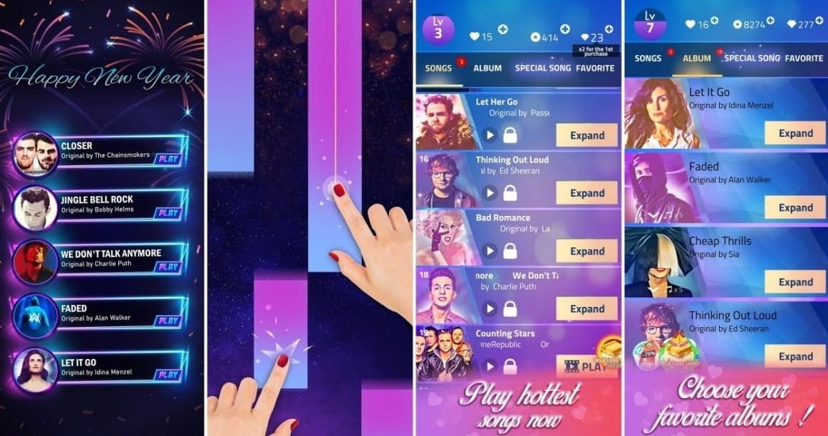 Magic Tiles 3 MOD APK (All Songs Unlocked, Unlimited Lives, No Ads) 2022