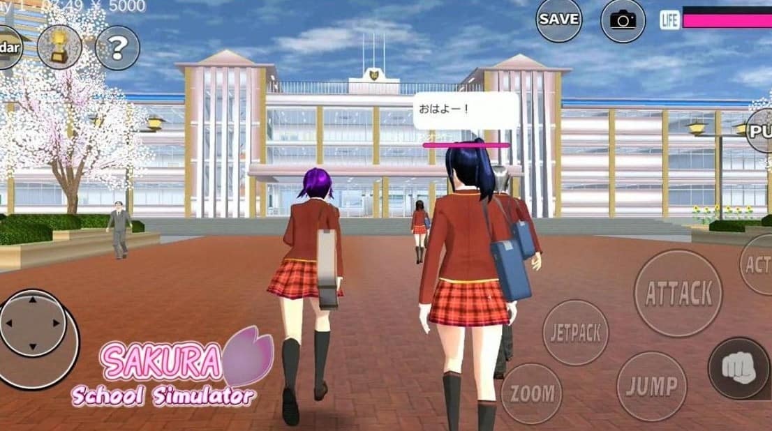 Sakura School Simulator MOD APK (MOD Menu, New Update) Latest Version