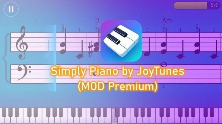 Simply Piano by JoyTunes MOD APK (Premium Unlocked) for Android, iOS
