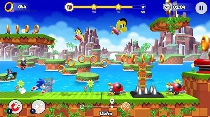 Sonic Runners Adventure APK MOD Features