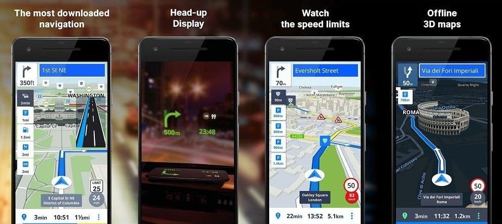 Sygic GPS Premium APK MOD Features