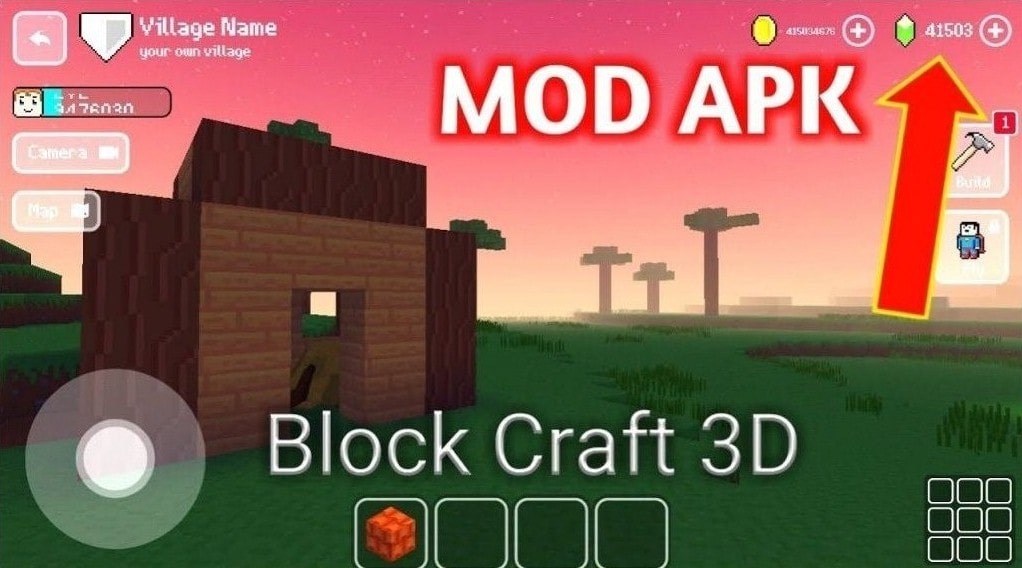 Block Craft 3D MOD APK Feauters