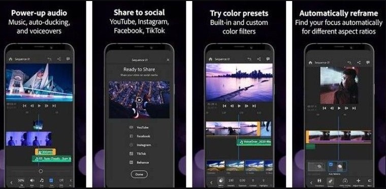 Adobe Premiere Rush MOD APK (Premium Unlocked, No Watermark)