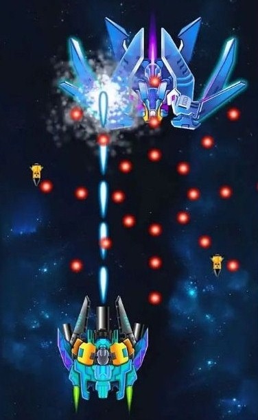 Galaxy Attack: Alien Shooter MOD APK (Unlimited Coins, MOD Menu)