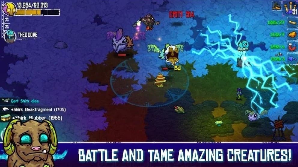 Crashlands MOD APK (MOD Menu, Free Craft) Download