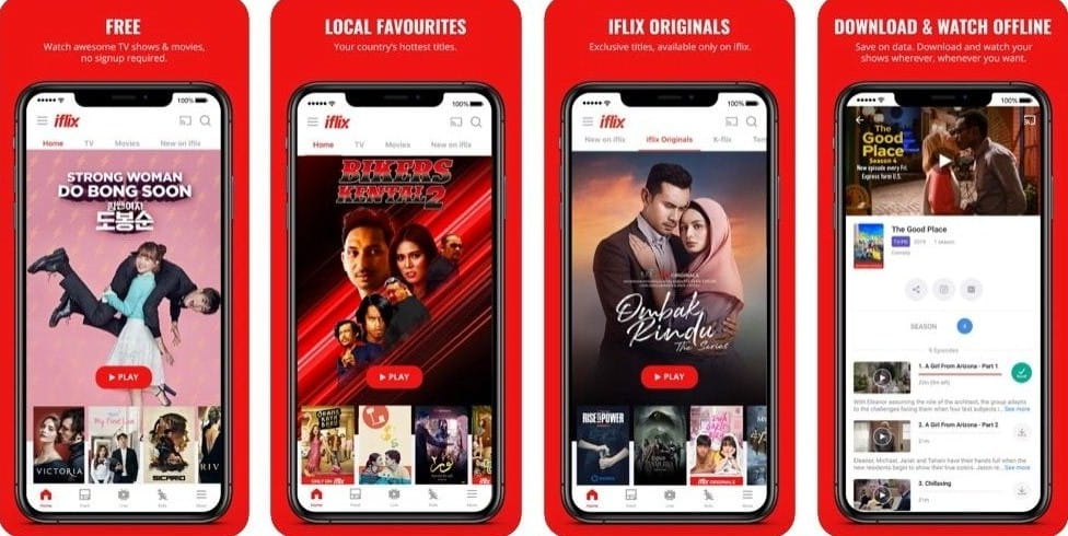 iFlix MOD APK (Premium Unlocked, ADFree) Download for Android